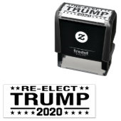 再ドナ選ンドトランプ2020スタンプ セルフインキングスタンプ (インサイチュ)