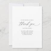 再モダン結エレガント婚の誓結婚い更新アン 案内状 (裏面)