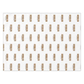 再会させてそれはそうよい懇親会を感じ、 テーブルクロス (正面(横))