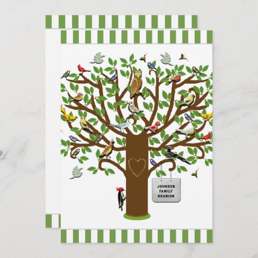 再会のお誘い 招待状 (正面/裏面)