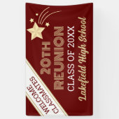 再会！20年級懇親会バナー 横断幕 (縦)