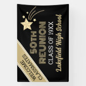 再会！50年級懇親会バナー 横断幕 (縦)