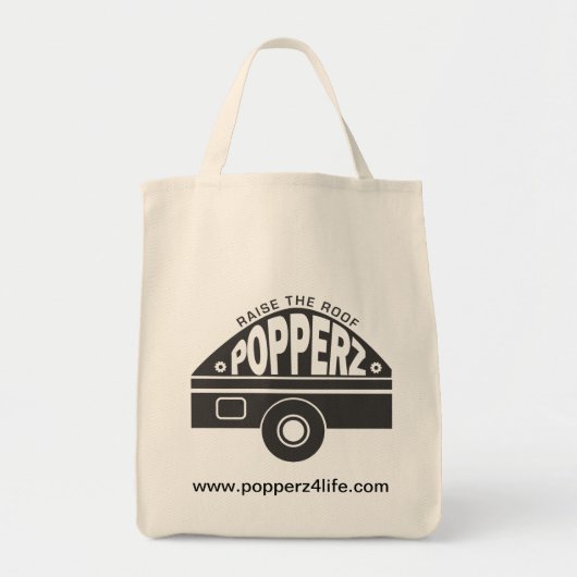 再使用可能な買い物袋 トートバッグ (正面)