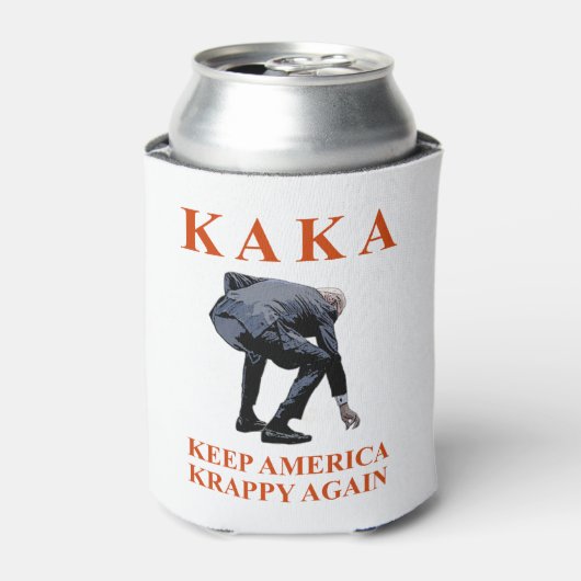 再保び曲がるアメリカ・クラッピー 缶クーラー (缶正面)