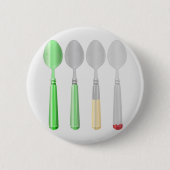 再充電 缶バッジ (正面)