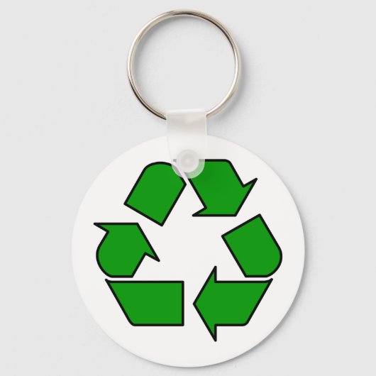 再利用とリサイクル キーホルダー (正面)
