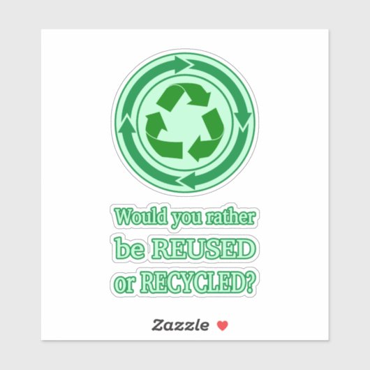 再利用とリサイクル シール (シート)