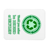 再利用とリサイクル マグネット (横)