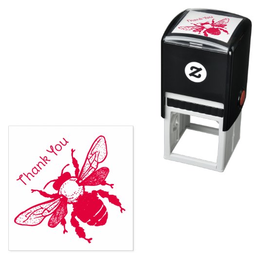 再利用可能なインクスタンプに感謝 セルフインキングスタンプ (インサイチュ)