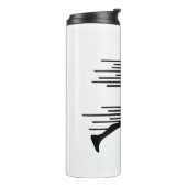 再利用可能なウォーターボトル タンブラー (回転左)