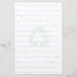 再利用済みのひな形 便箋