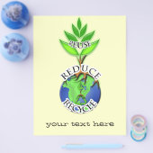 再利用減らリサイクル チラシ (シングル)