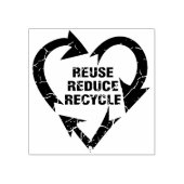 再利用減ら,,リサイクル,素朴 ラバースタンプ (インプリント)
