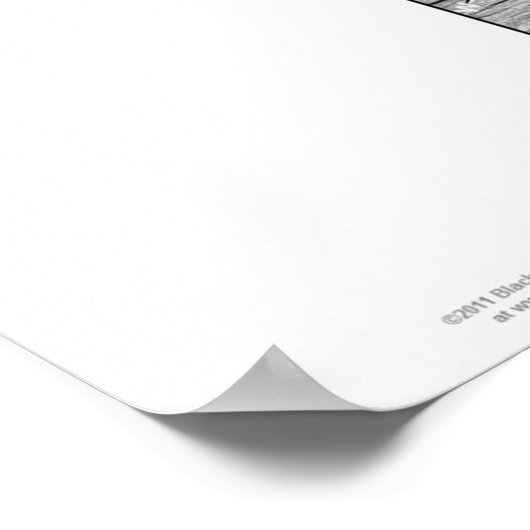 再印刷可能な教会の公報テンプレート ポスター (角)