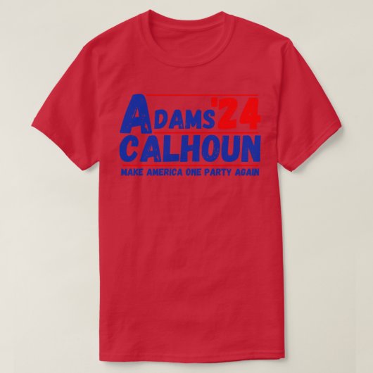 再大統領のび1つのパーティーを選ぶ Tシャツ (デザイン正面)