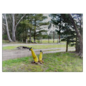 再失ったび庭で カッティングボード (正面)