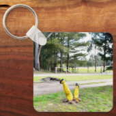 再失ったび庭で キーホルダー (正面)