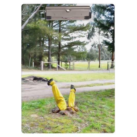 再失ったび庭で クリップボード (正面)