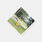 再失ったび庭で スタンダードカクテルナプキン (角)