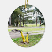 再失ったび庭で セラミックオーナメント (左)