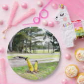 再失ったび庭で ペーパープレート (パーティー)