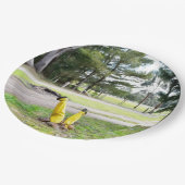 再失ったび庭で ペーパープレート (アングル)