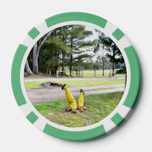 再失ったび庭で ポーカーチップ (裏面)