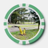 再失ったび庭で ポーカーチップ (正面)