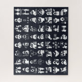 再定義する女性パズル ジグソーパズル (縦)