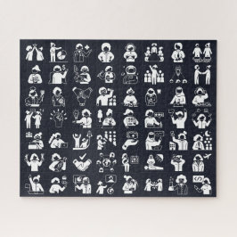 再定義する女性パズル ジグソーパズル