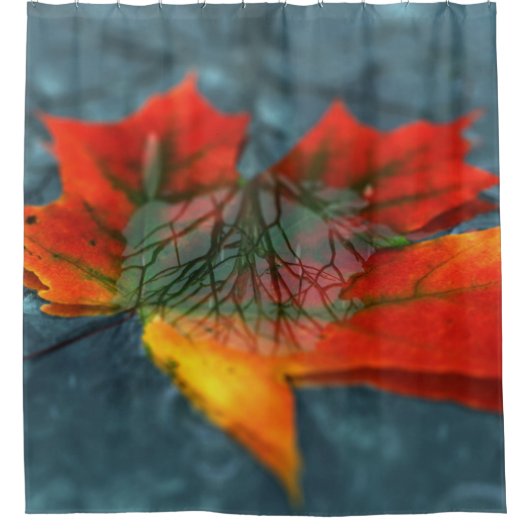 再帰反射シャワーカーテン シャワーカーテン (正面)