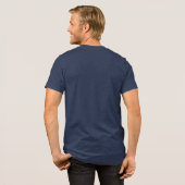 再帰的思考 パーソナライズド 冗談の行き過ぎた思考 トライブレンドTシャツ (フル背面)