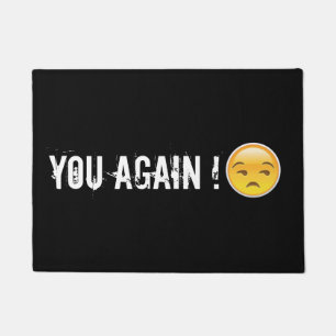 再度おもしろいな玄関マット ドアマット