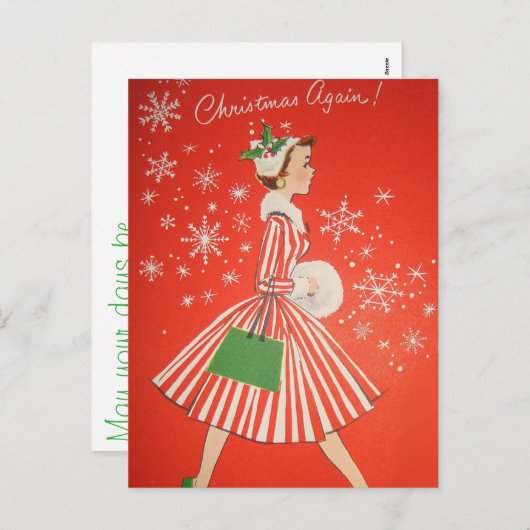 再度クリスマス! シーズンポストカード (正面/裏面)