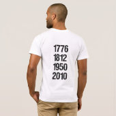 再度ビートイギリス Tシャツ (裏面フル)