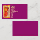 再度フェニックスw/borderの名刺 名刺 (正面/裏面)