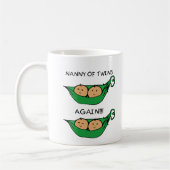 再度双生児のポッドの乳母 コーヒーマグカップ (左)