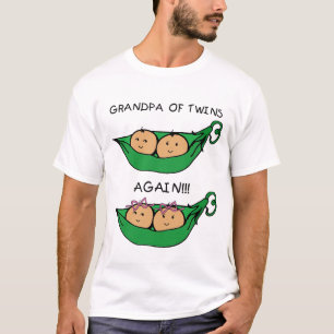 再度双生児の祖父 Tシャツ