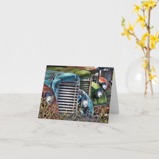 再度目ざめること カード (黄色い花)