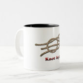 再度結び目の-マグ ツートーンマグカップ (正面左)