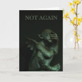 再度Gargoyle~notのバースデー・カード カード (黄色い花)