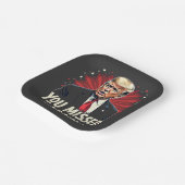 再恋しく思びペッ救トのトランプ選挙 ペーパープレート (傾斜あり)