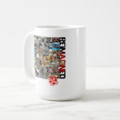 再想像される救助 コーヒーマグカップ (正面左)