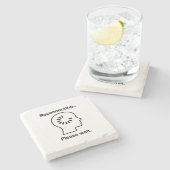 再接続…お待ちください – WiFiエラーMental Heal ストーンコースター (横)