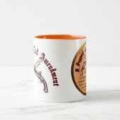 再改正を支持する ツートーンマグカップ (中央)