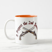 再改正を支持する ツートーンマグカップ (左)