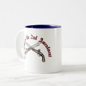 再改正を支持する ツートーンマグカップ (正面左)