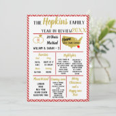 再検討中の私たちの年,家族イベントのクリスマス シーズンカード (スタンド正面)