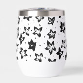 再構築された花柄 – 無彩色ゴシック (正面)