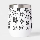 再構築された花柄 – 無彩色ゴシック (背面)